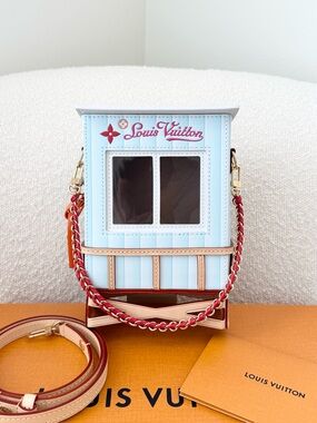✨NEW✨Louis Vuitton 2026 “Resort Emotional Capsule” Bag-Alow Bag - Sky Blue
